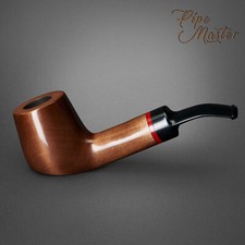 Mr. Brog SELF STANDING WOODEN HAND MADE TOBACCO SMOKING PIPE 51 Amigo Brown Pear