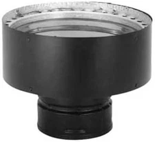 3PVP-X6 3" Inner Diameter - Pelletvent Pro Type L Chimney Pipe - Double, Black