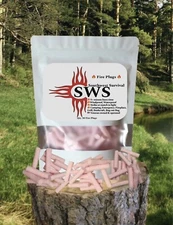 Southwest Survival Fire Starting Plugs (50) - Bushcraft, Camping, Bugout Bag 