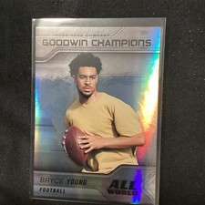 2023 Goodwin Champions Bryce Young #AW-13 All-World Holo Panthers             7