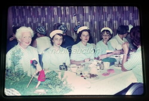 1965 Chapeau de marin assorti club de golf pour femmes, chemises à carreaux couleur toboggan - Photo 1/1