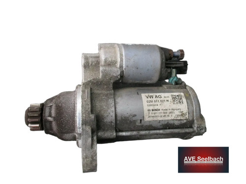 Skoda Citigo Anlasser Bj 2014 1,0l 44kW 02M911021H Bosch 0001177006