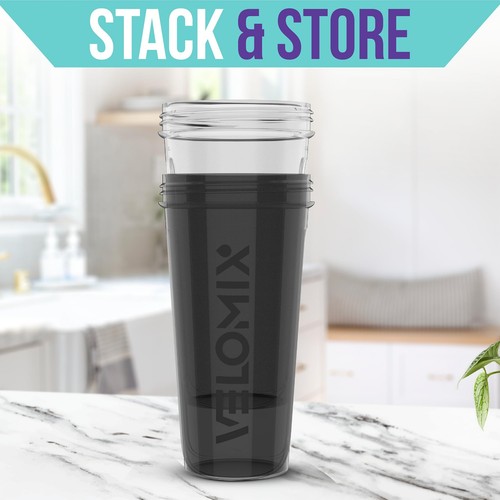 -2 Pack- 28 oz Protein Shaker Bottles for Protein Mixes - 2x Wire Whisk | Lea... - 第 7/8 張圖片