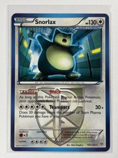Pokémon TCG Snorlax Plasma Storm Rare Regular 101/135 - Excellent Condition on eBay