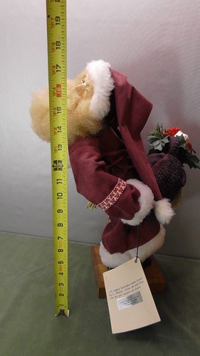 Babbo Natale fatto a mano dall'artigiano Missouri Casa di Charnet - Foto 10 di 11