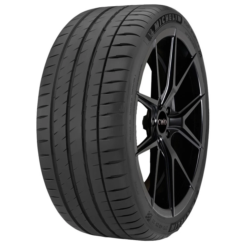 (QTY 2) 275/30ZR19 Michelin Pilot Sport 4S 96Y XL Black Wall Tires - Image 2 of 4