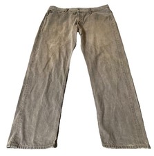 Vtg 80s Levi's 501 Jeans Mens 36x32 Gray Button Fly Straight Leg Cowboy Western