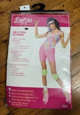 Skating Barbie, Adult Large Halloween/ Dress up Costume Retro Vintage Look