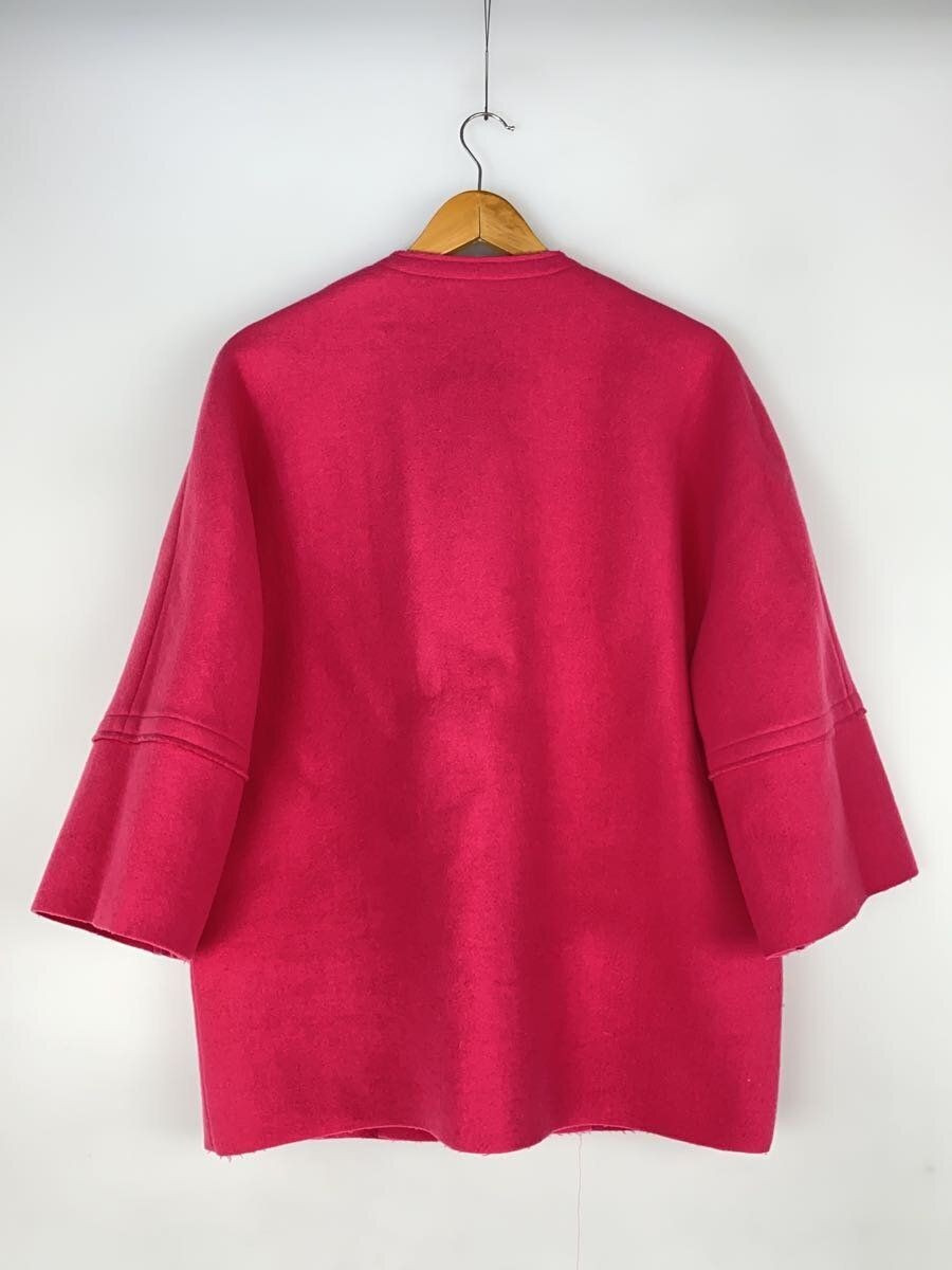 ALTRA MARNI altro cappotto senza colletto lana rosa