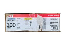ABB 100A 20-Space 40-Circuit Main Breaker Indoor Panel Value Pack PAM2010PA