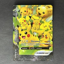 Pokémon Pikachu V-Union Sword & Shield Black Star Promo #SWSH141