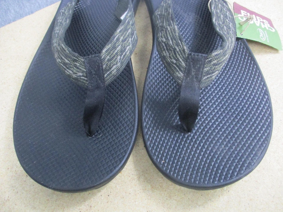 Сандалии-шлепанцы Chaco Ecotread мужские размер 13 армейские черные новые с ценниками - Изображение 4 из 4