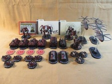 WizKids Mechwarrior Mercenary Lot / 24 Pieces / With Dossiers, Card Pogs