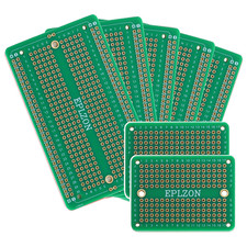 Solderable Breadboard PCB Board Gold-Plated Solder Breadboard for DIY Electro...