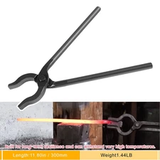 Blacksmiths Wolf Jaw Tongs 0004930-300 for Holding Hot Steel Knife Maker Farrier