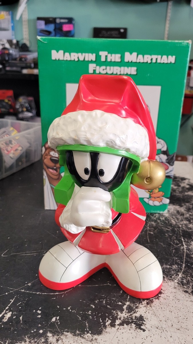 Vintage 1998 Looney Tunes Xmas Marvin Martian Christmas Holiday