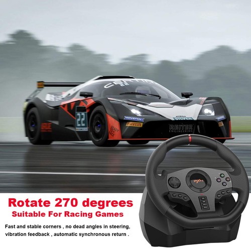 V900 PC Steering Wheel Gaming - 270/900° Xbox Steering Wheel with Linear Peda... - Picture 4 of 8