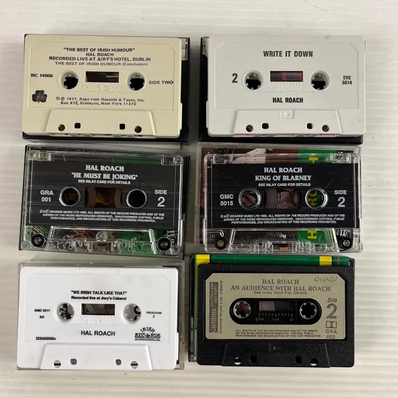 Hal Roach - 6 Cassette Collection - Irish Comedian Comedy - Image 4 of 4