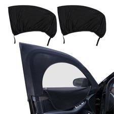 Car Window Shades with Zipper, Sun Shade, 26.18 x 19.09 inches, Front