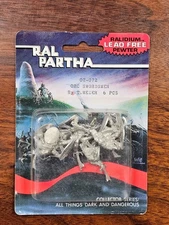 Ral Partha AD&D Orc Swordsmen 6 Minis 02-072 Sealed Blister Lead Free