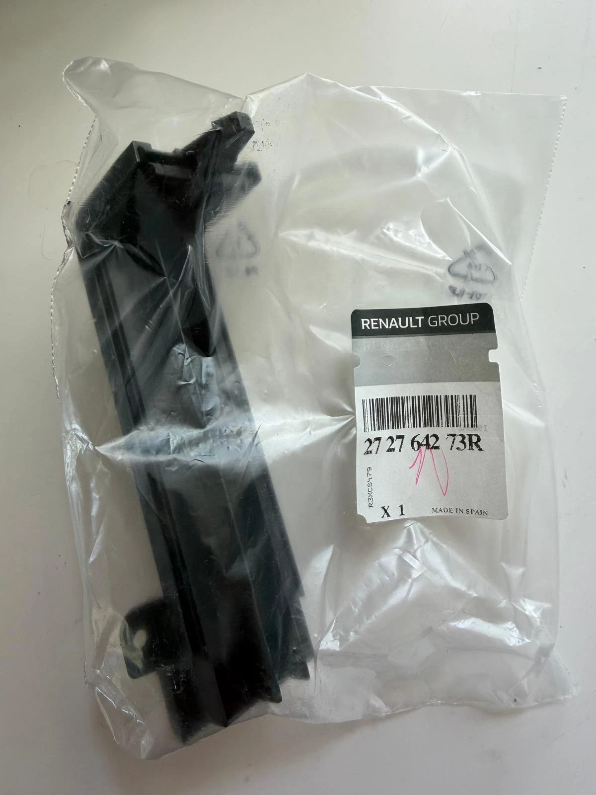 Renault 272764273R Cache Filtre Habitacle Original - Photo 1/3