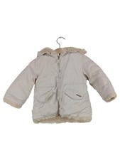ZARA Giubbotto Invernale Bambini Beige Cappuccio (IT 84, EU 80)