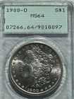 1900-O $1 Morgan Dollar MS64 PCGS RATTLER holder -Free Shipping-