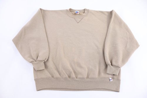 90's Russell Athletic Tan Sweatshirt