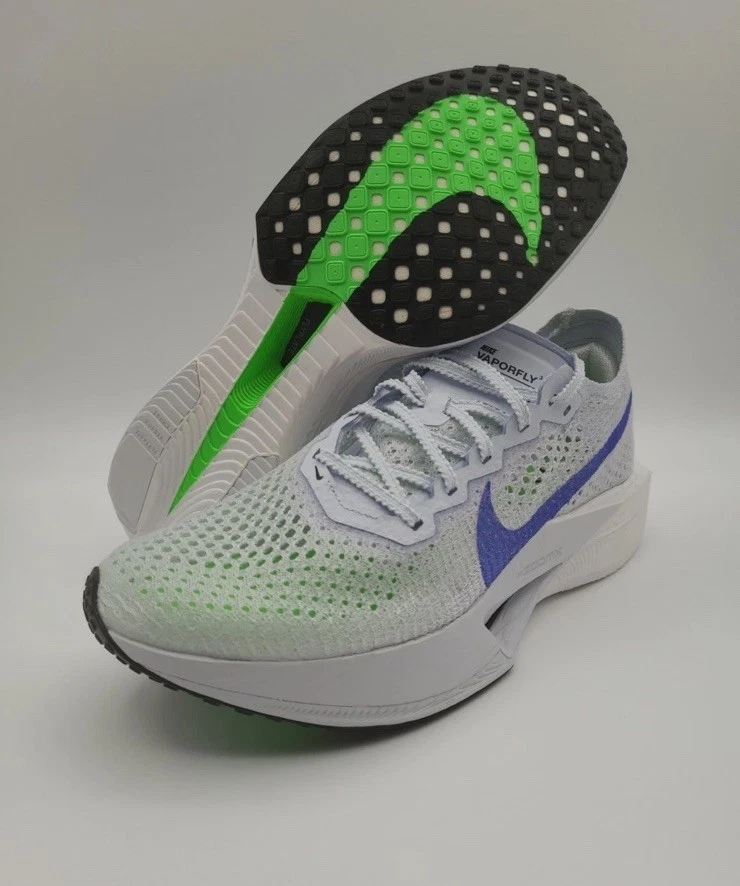 Nike ZoomX VaporFly Next% 3 Football Grey Racer Blue for Sale