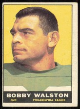 1961 Topps Bobby Walston Philadelphia Eagles #98 VG-VG/EX