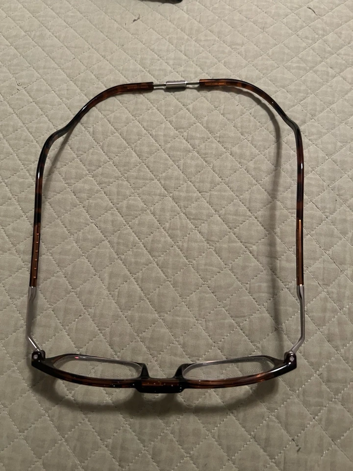 Gafas de lectura CliC magnéticas duraderas transparentes 1,50 lectores originales tortuga usadas Foto 4 de 4