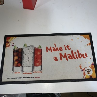 Make it a Malibu Bar Runner, Biermatte 