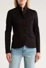 Rag & Bone Sadie Ponte Jacket Black Women's  size  6 NWOT