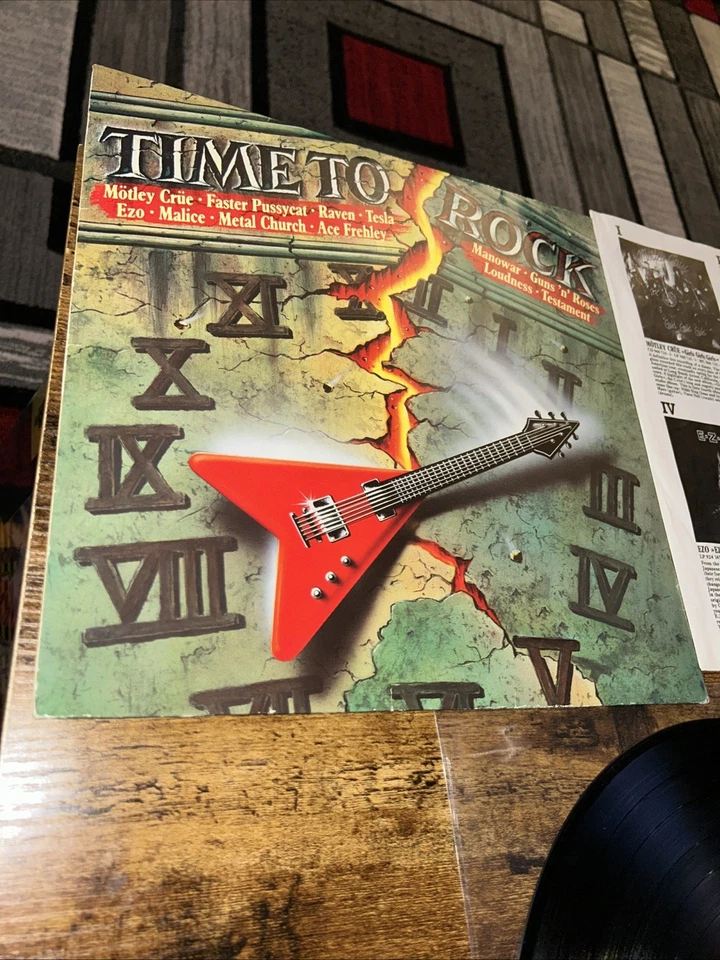 Time To Rock 1987 Import VINYL LP(Metal Various) Malice_EZO_Loudness_Ace Frehley - Image 4 of 4