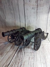 Large Heavy Cast Iron Cannon Replicas 16x4.5x6