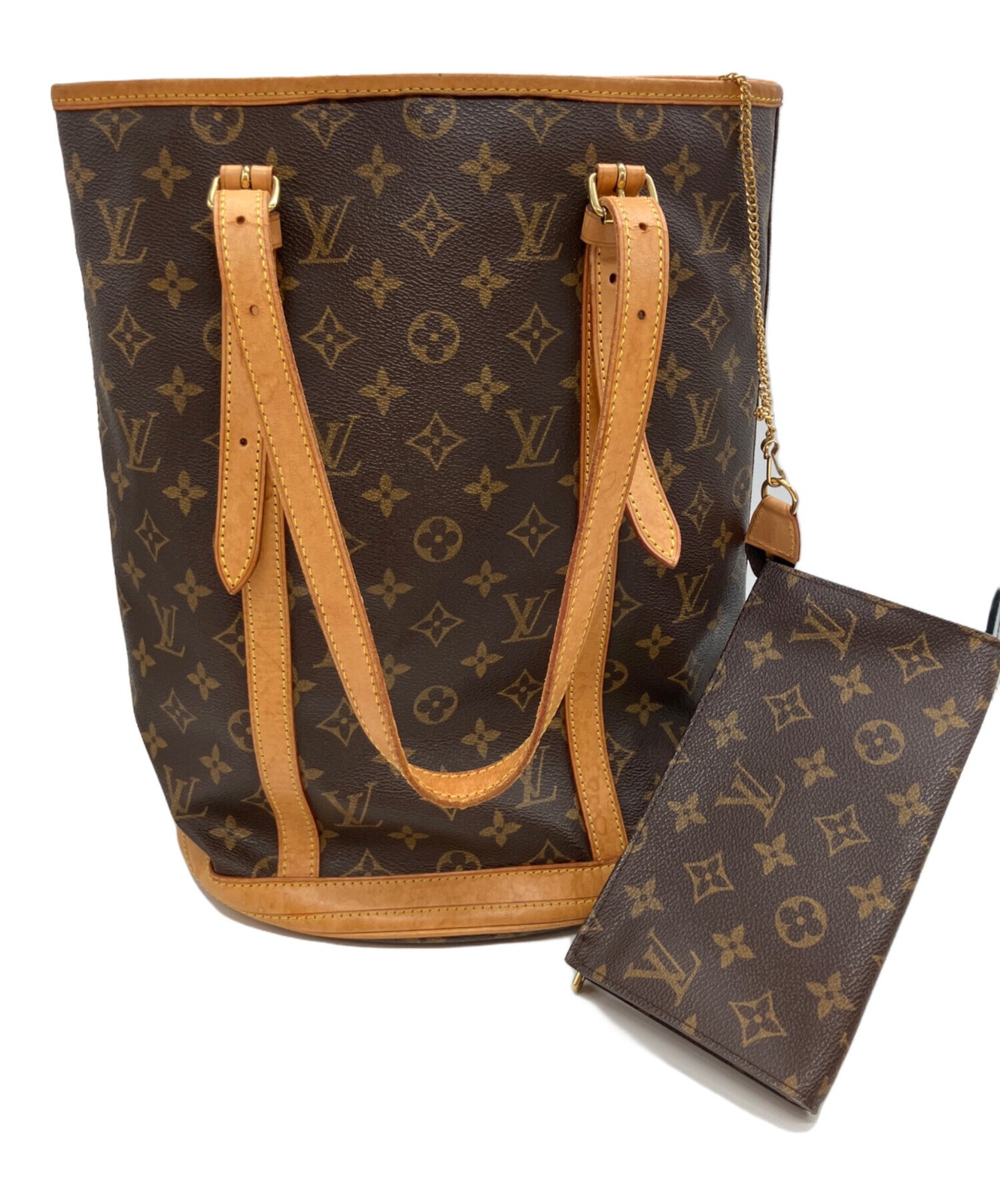 LOUIS VUITTON Bucket GM Shoulder Bag Tote bag M42236 Monogram Women's Auth thumbnail 9