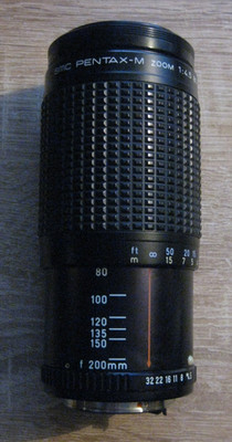 SMC Pentax-M 80-200mm 4.5 80-200 mm Pentax PK mount