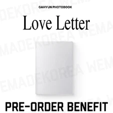 Pre-order GAHYUN Photo Book Love Letter & SHOP POB Official K-POP Goods
