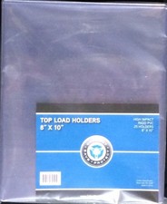  150 8X10 PHOTO PICTURE IMAGE or PRINT DOCUMENT RIGID TOPLOADER SLEEVE HOLDERS