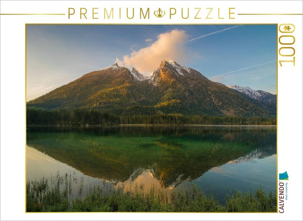 Calvendo Puzzle Hintersee And Hochkalter In Ramsau | 1000 Pieces, Finished Size-image