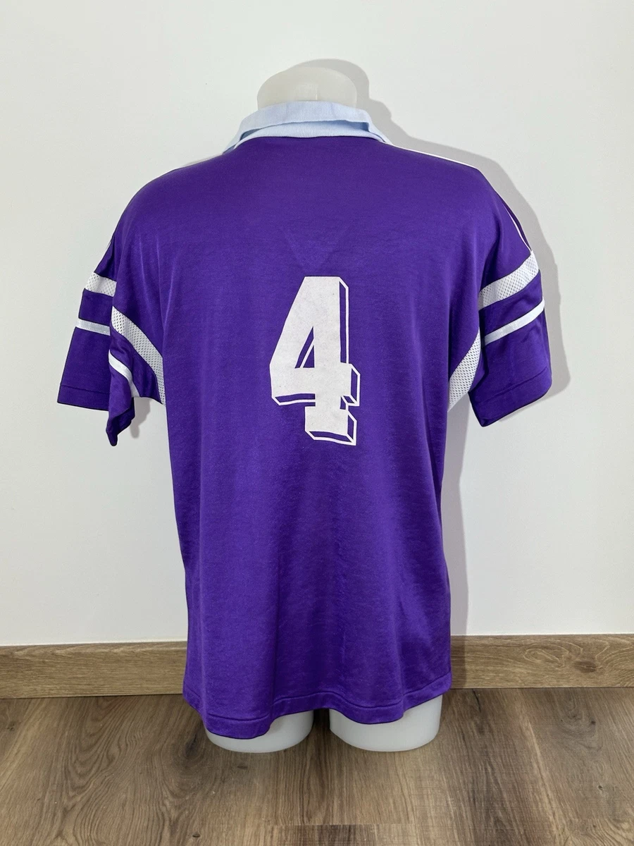 Maillot Vintage Toulouse FC Années 90 – Adidas Manches Longues Taille M – Blanc Domicile