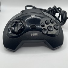 OEM SEGA Saturn Controller Black MK-80100 Tested & Working Authentic