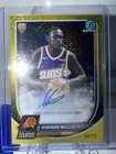 Topps Bowman Chrome Basketball 2025-26 Khaman Maluach Suns RC Auto /75 BCA-KM