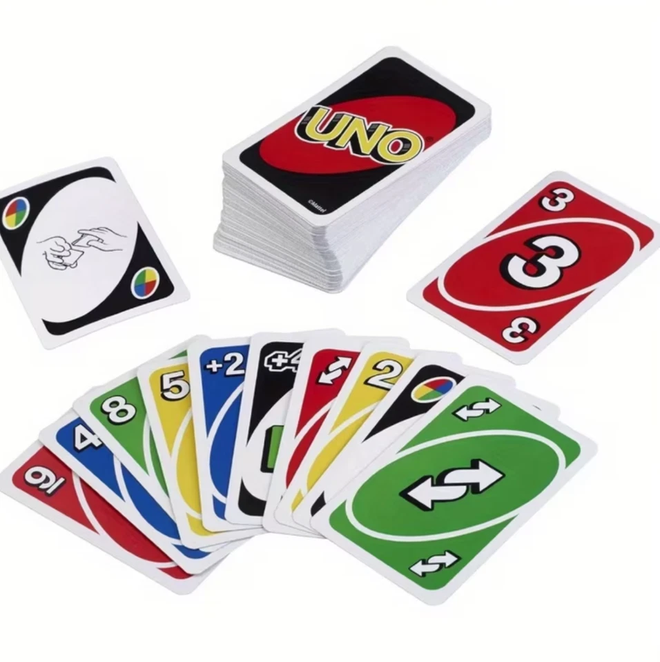 Familienspiel Standard-UNO klassisches Kartenspiel, auch zum Reisen geeignet - Bild 2 von 4
