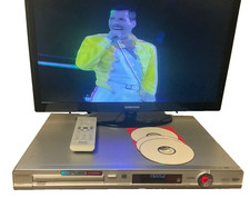 Philips DVDR3400 DVD Recorder DVD/CD Player w/Remote/Tested see video HDMI