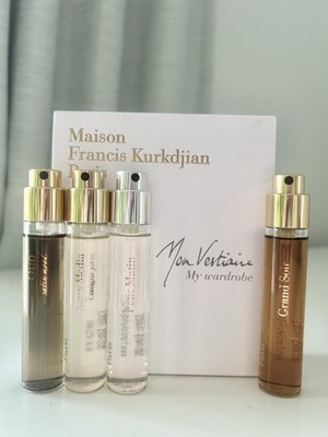 MFK Maison Francis Kurkdjian My Wardrobe Grand Soir Oud Satin Mood Petit Matin 