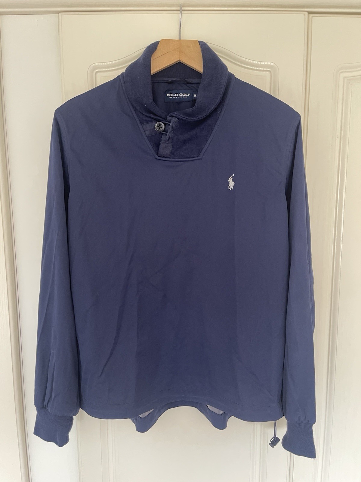 PONY Polo Ralph Lauren Pullover Felpa Blu Navy Medium (M)