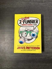 Even Funnier James Patterson Middle School Hardcover Kids Book Humor Comedy