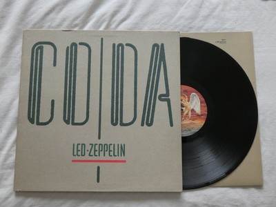 1982 LED ZEPPELIN ''CODA'' SWAN SONG 90051-1 EX GATEFOLD NO SCRATCHES