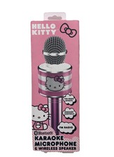 Hello Kitty Bluetooth Karaoke Microphone Wireless Speaker USB Charging Pink NIB